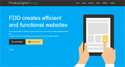 Desktop Screenshot of findlaydigitaldesign.com