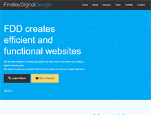 Tablet Screenshot of findlaydigitaldesign.com